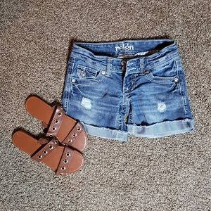 Reign denim shorts